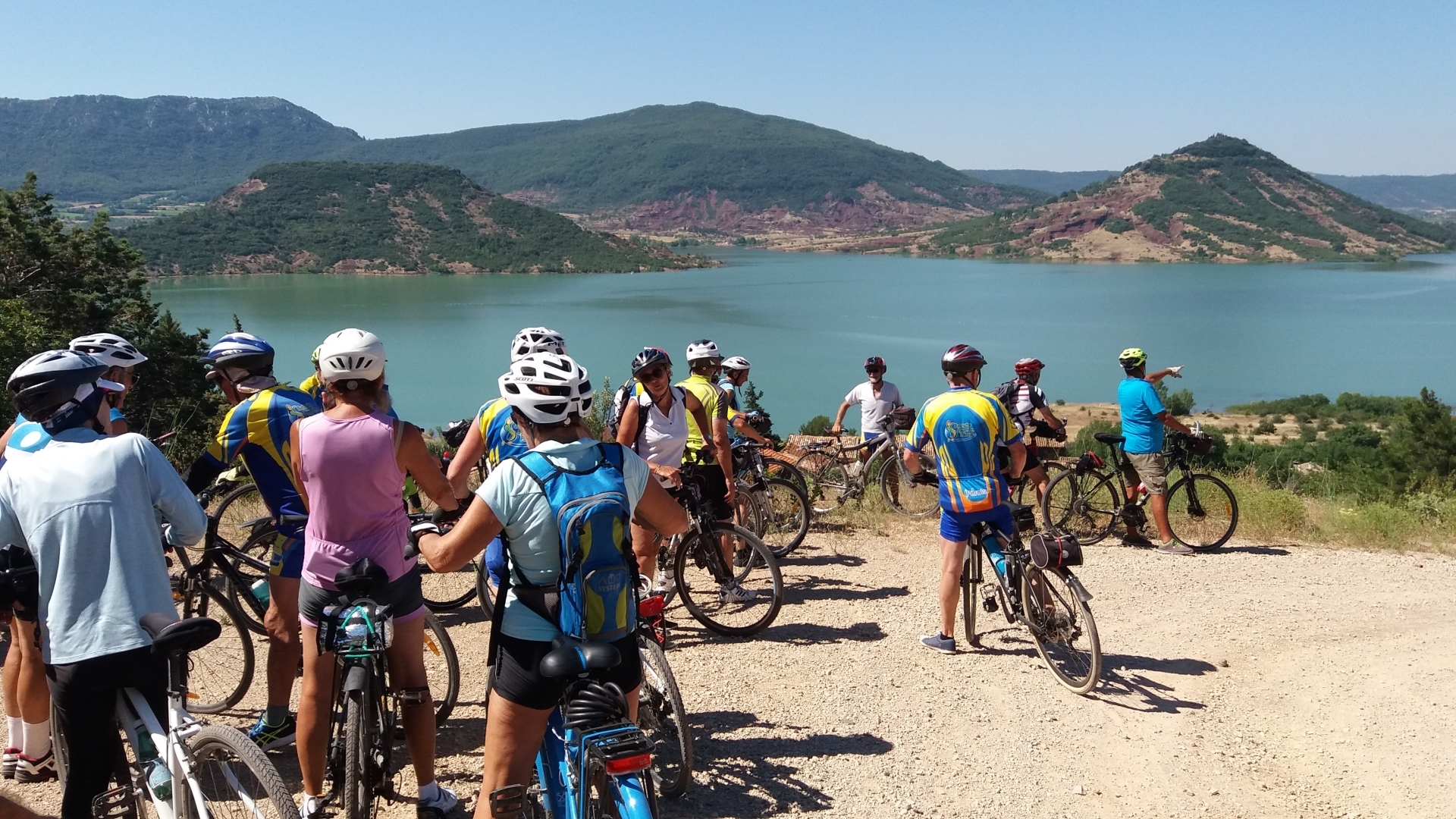 Sortie à vélo avec le club de la Retraite Sportive de Pérols