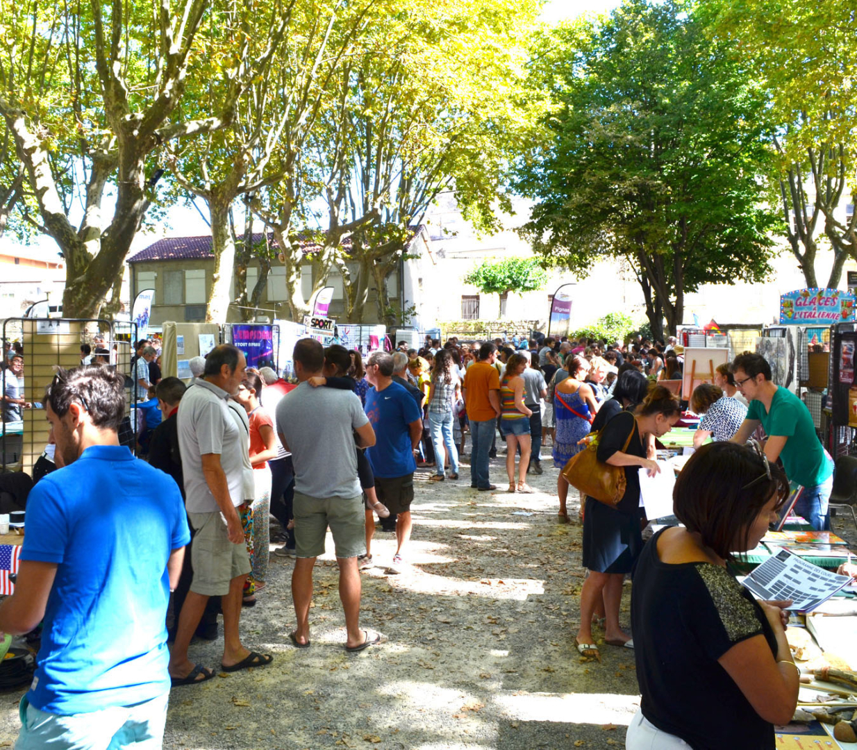 la foire aux associations à Pignan