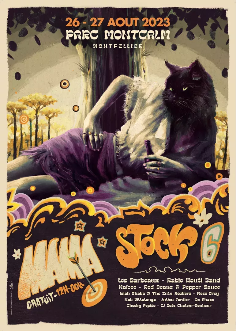 Affiche du festival Mama Sound
