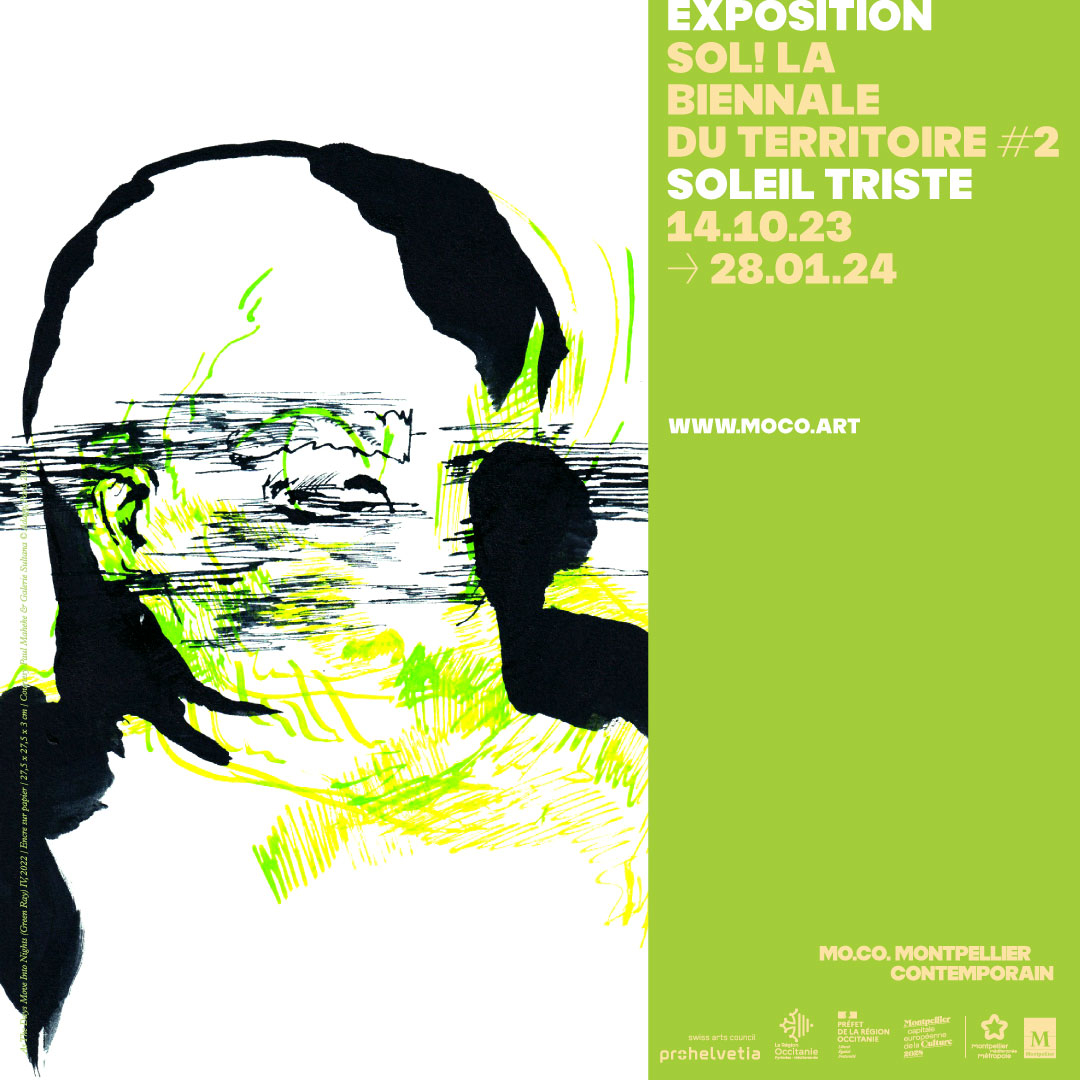 Affiche expo SOl au MOCO Panacée