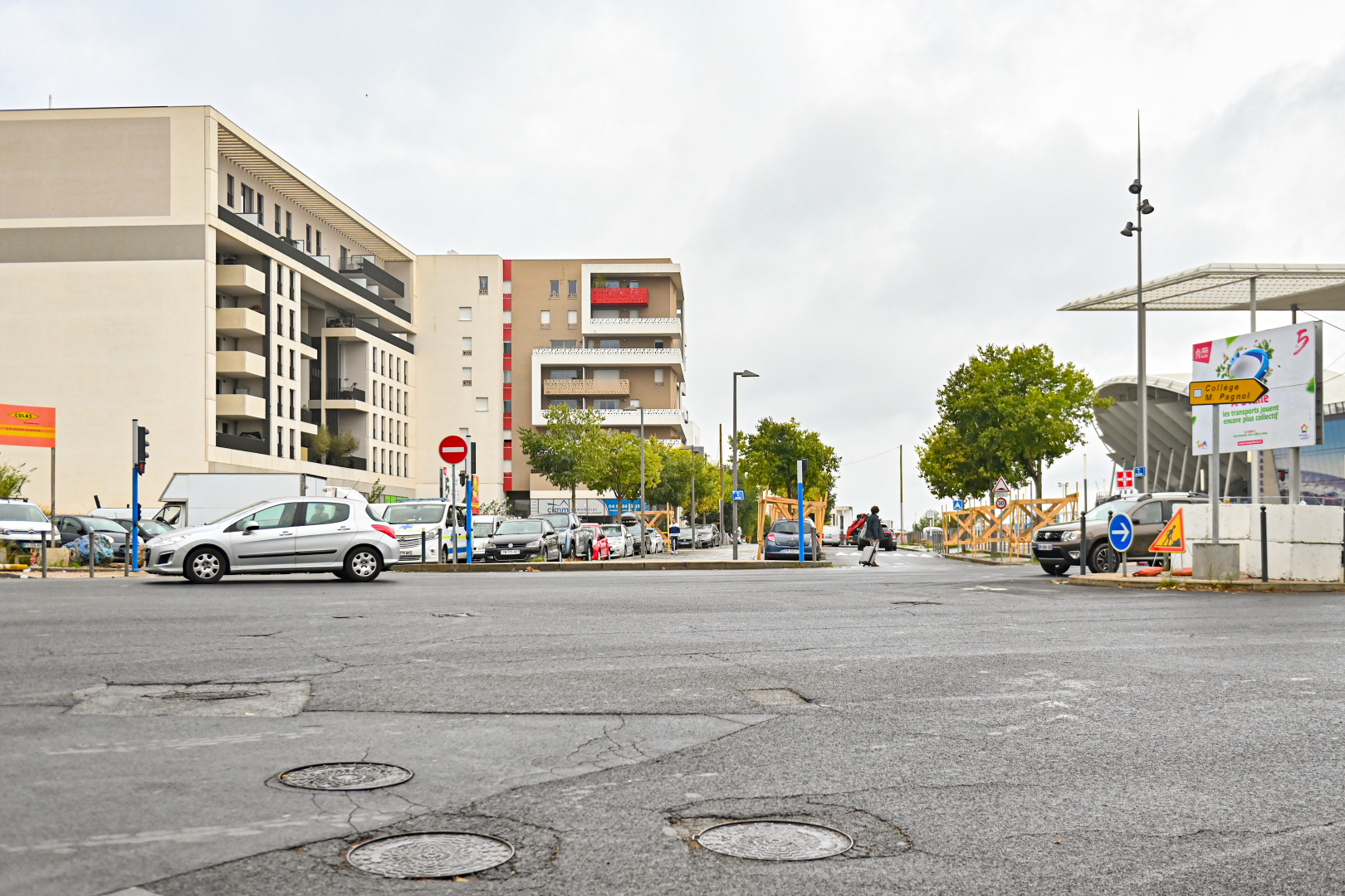 Accès à la rue de Bugarel