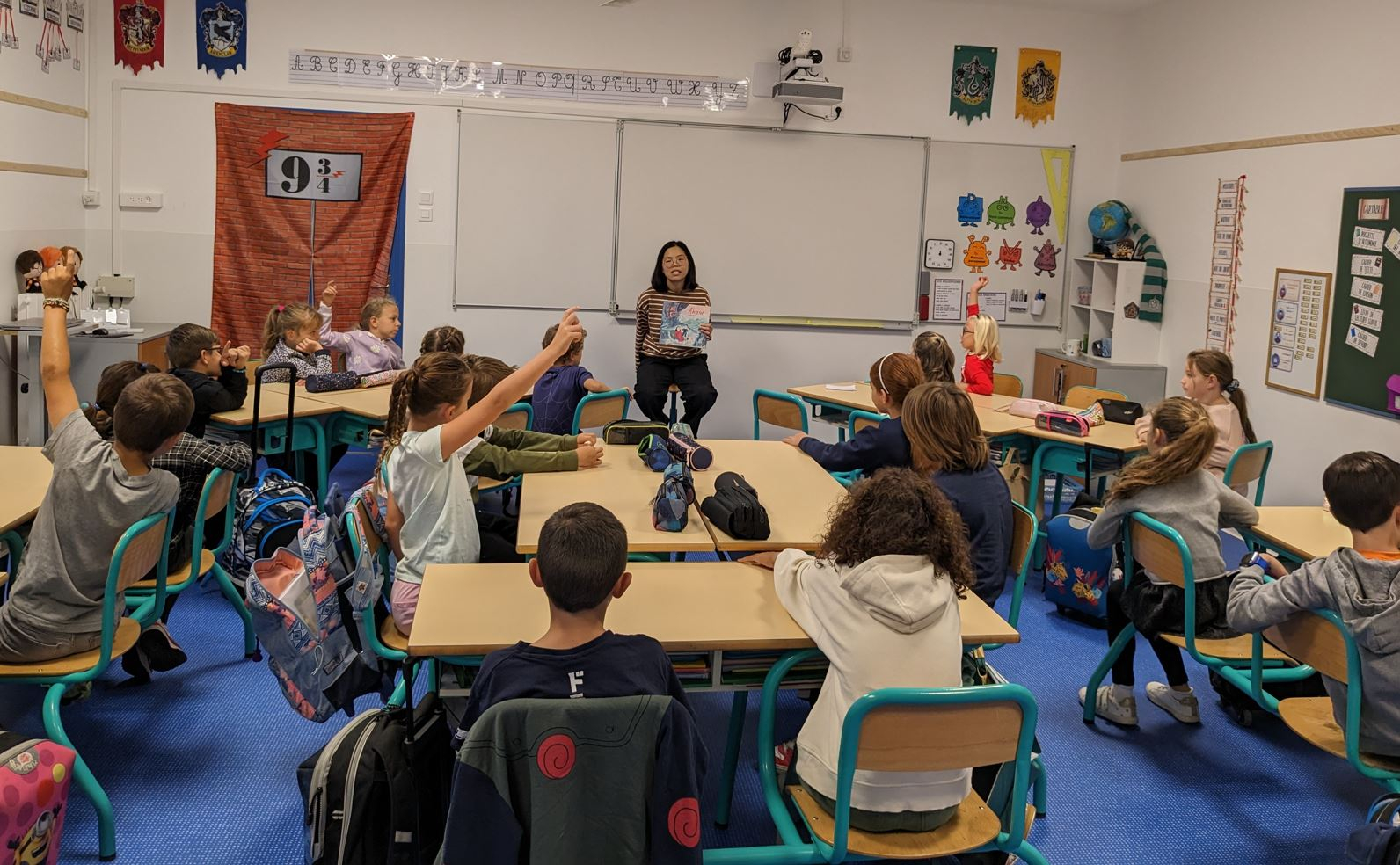 Rencontre avec les enfants 