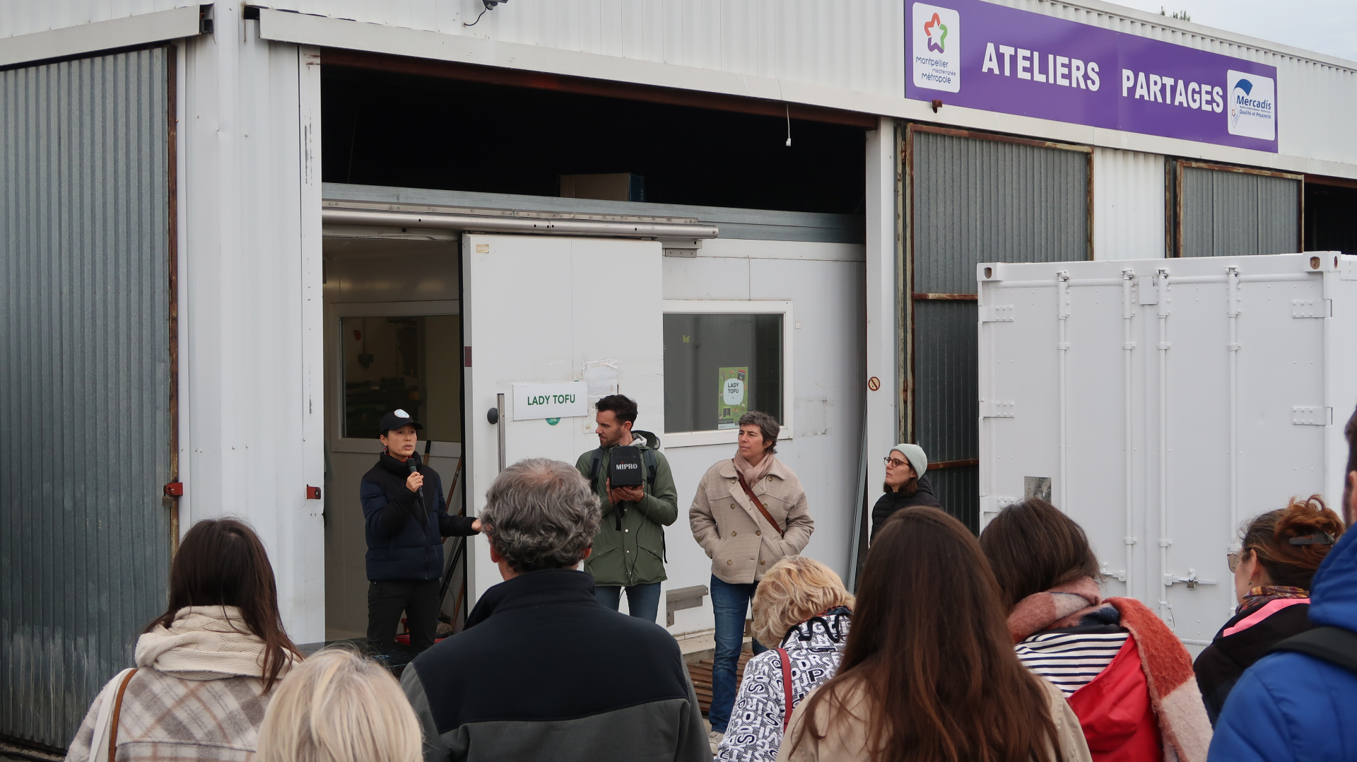 Visite du MIN