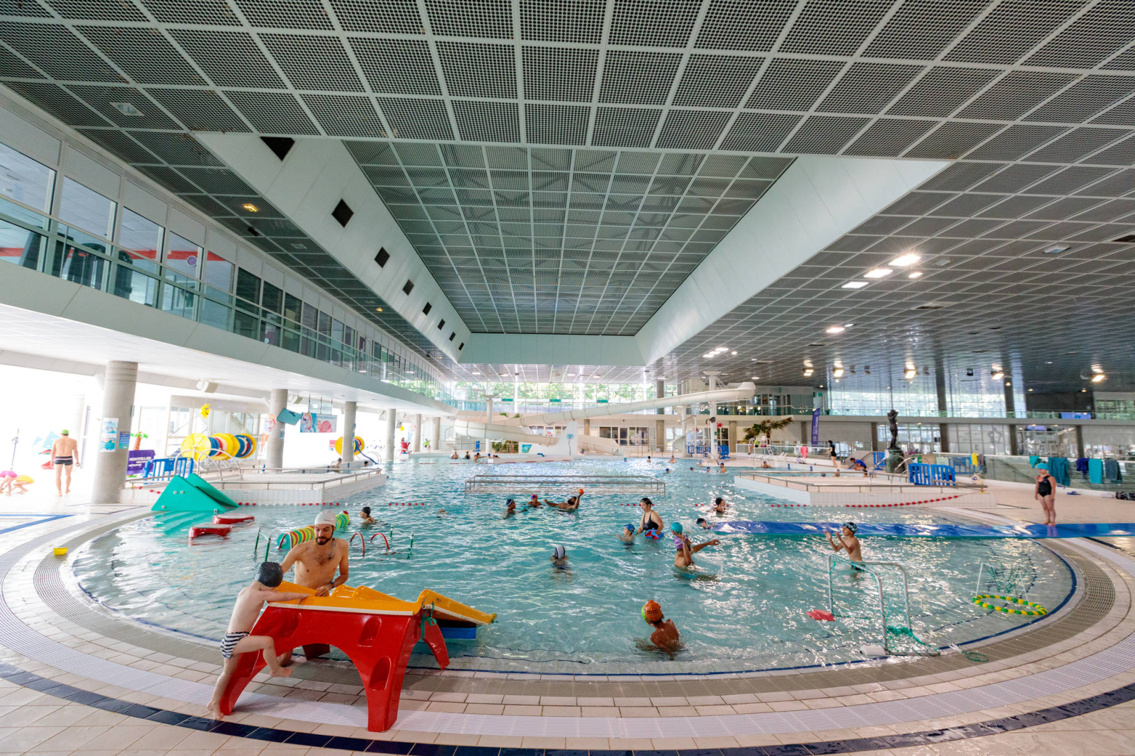 Piscine olympique en fête