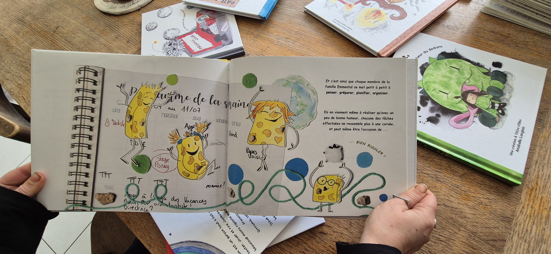 une planche de dessin