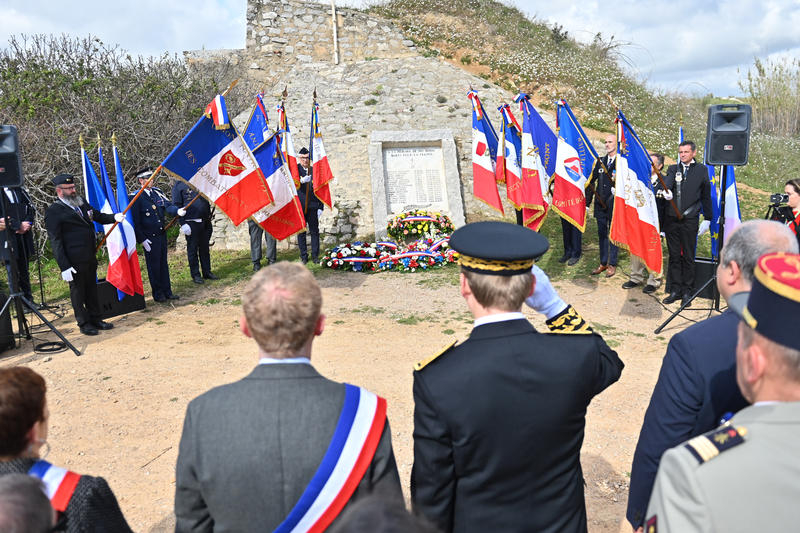 Hommage aux fusillés 