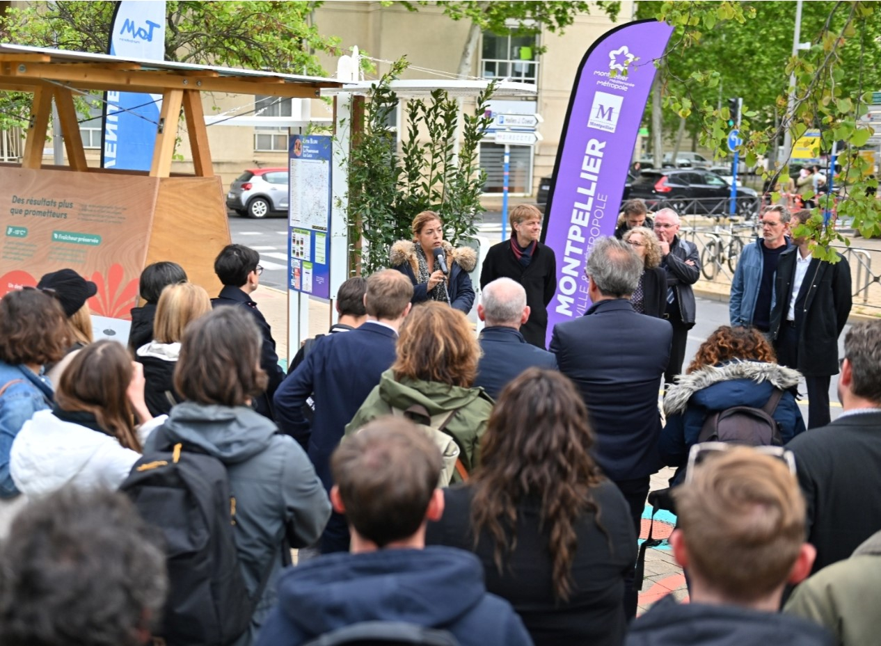 Le lundi 29 avril, lors de l’inauguration de l’expérimentation de l’arrêt TERRA