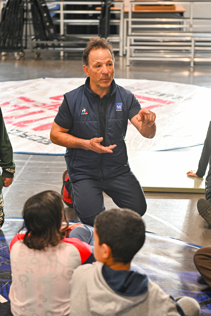 Pascal Cances est passionné par son métier d'éducateur sportif