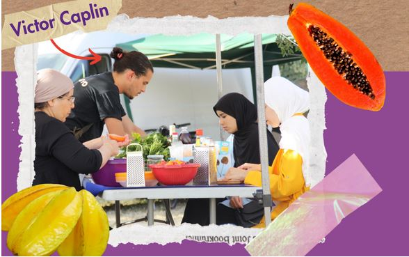 Atelier cuisine collective avec le chef Victor Caplin
