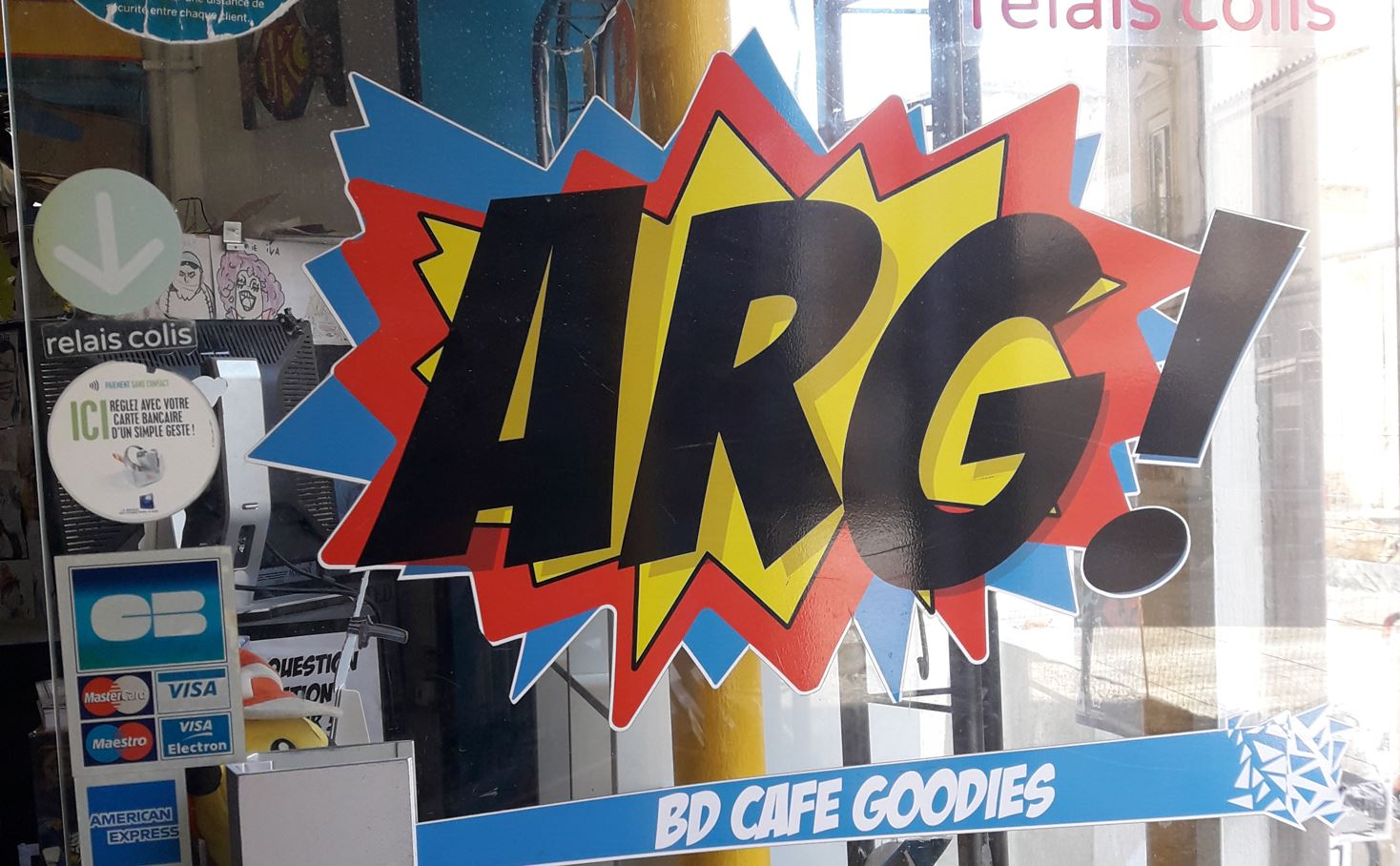 Log sur la porte d'entrée de ARG!