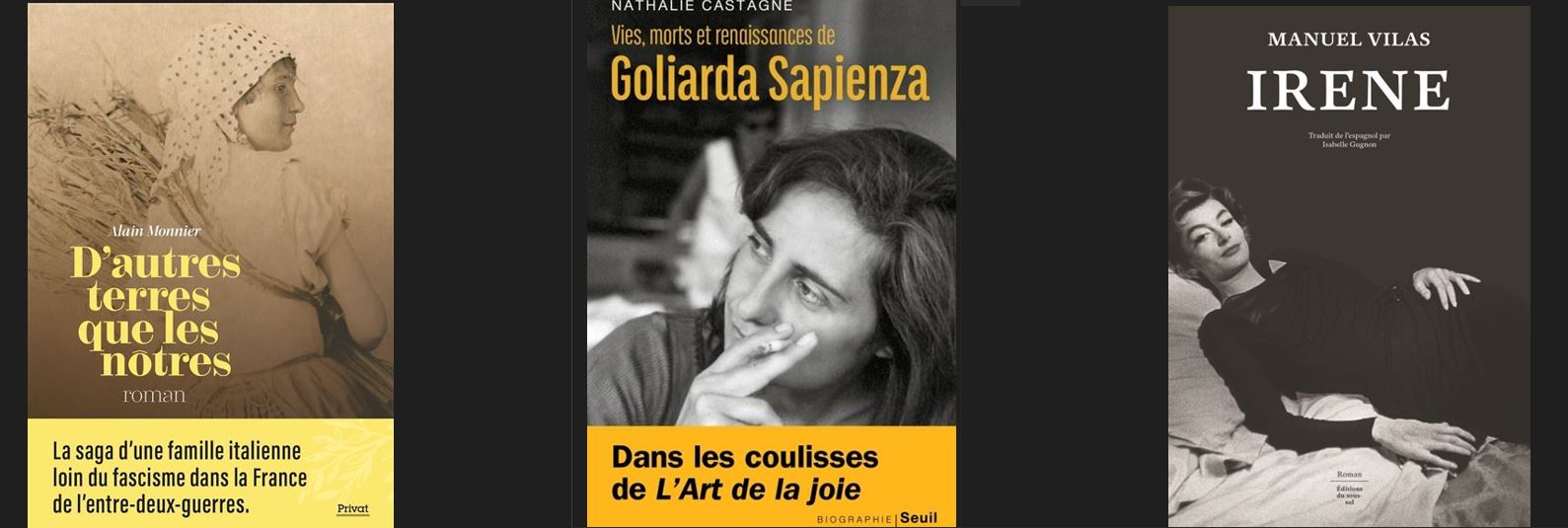 Ouvrages d'auteurs invités à la Comédie du Livre
