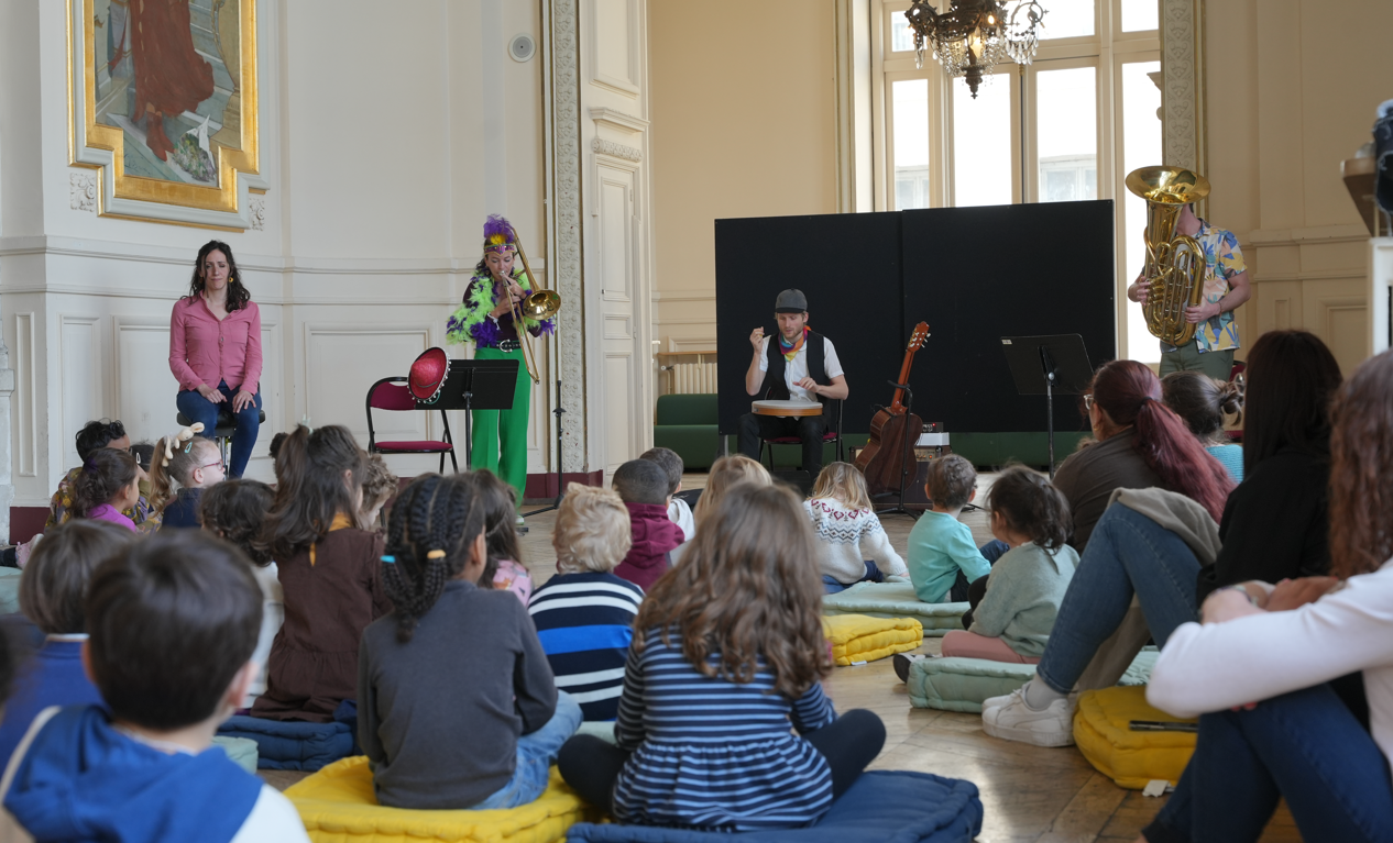 Photo des petits parcours proposés aux enfants