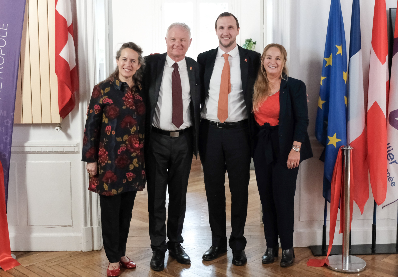 Inauguration consulat honoraire suiise à Montpellier