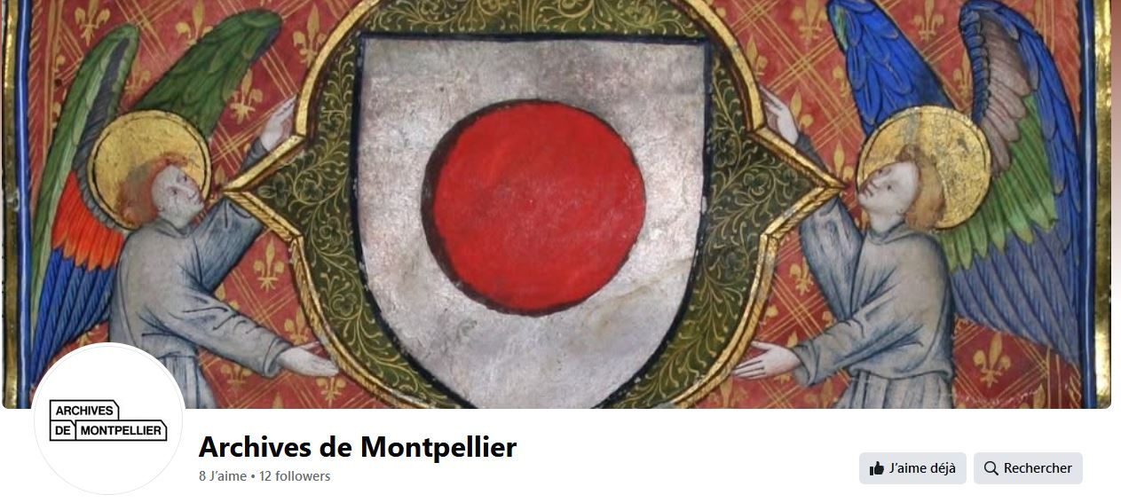 Visuel de la page d'accueil sur Facebook