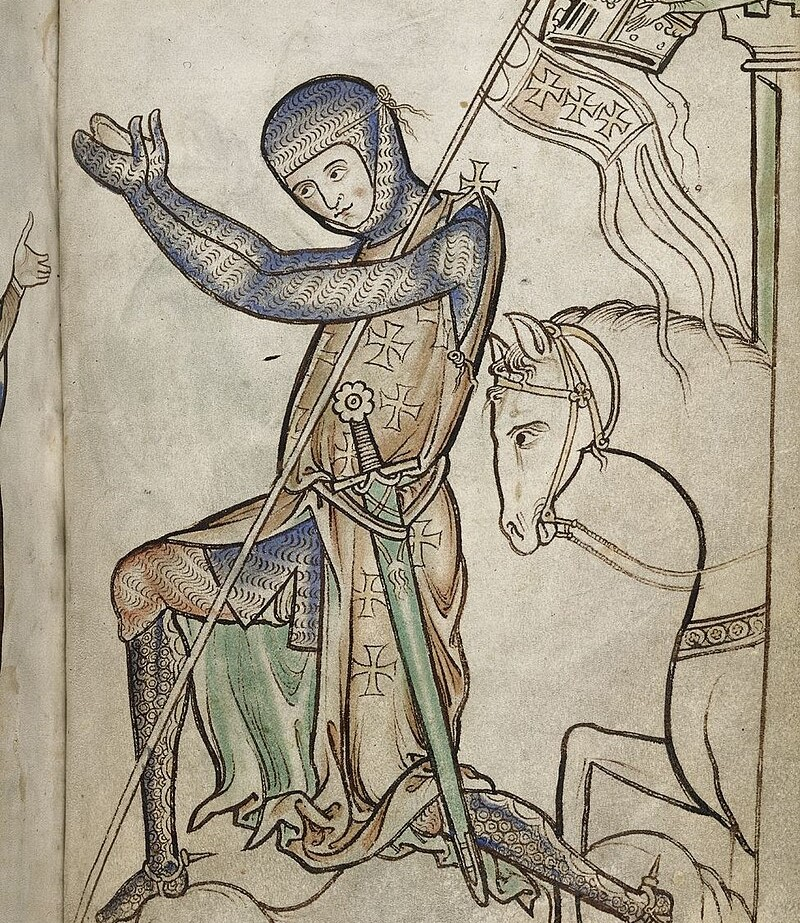 chevalier croisé 