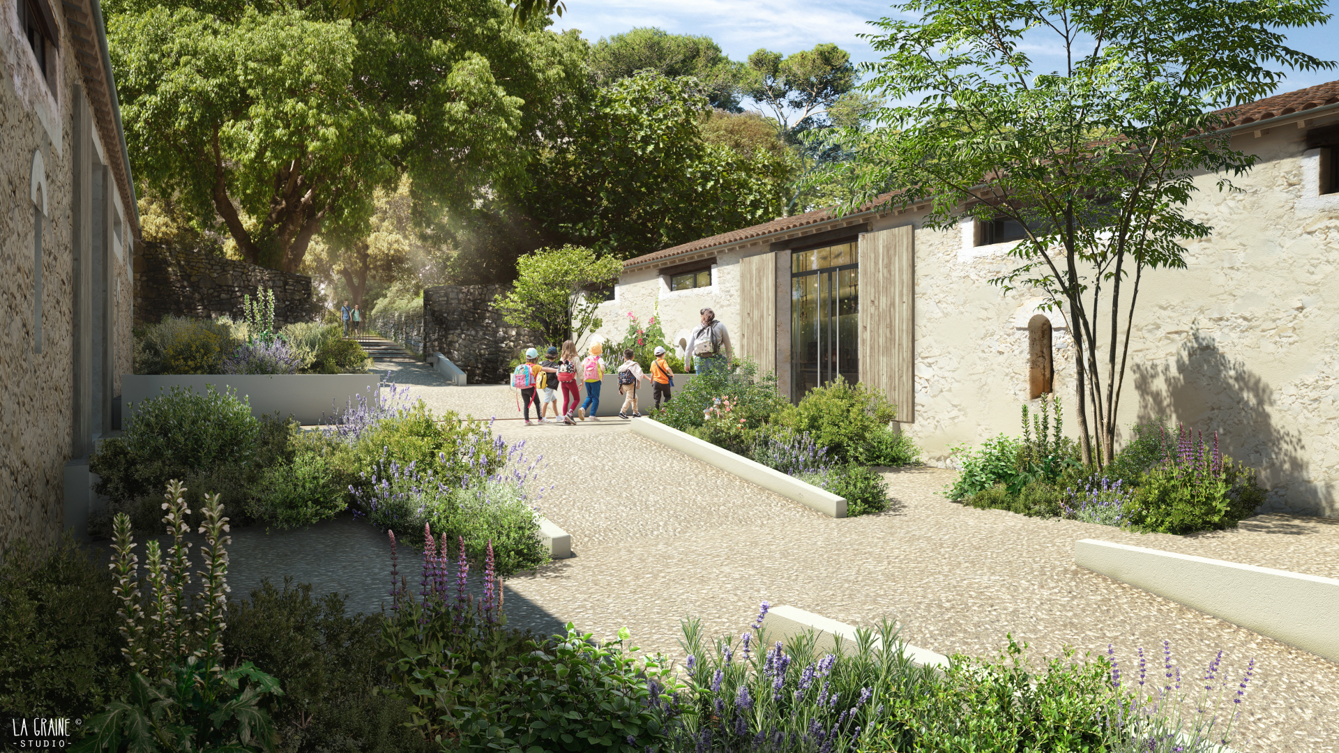 le futur espace pédagogique Darwin 