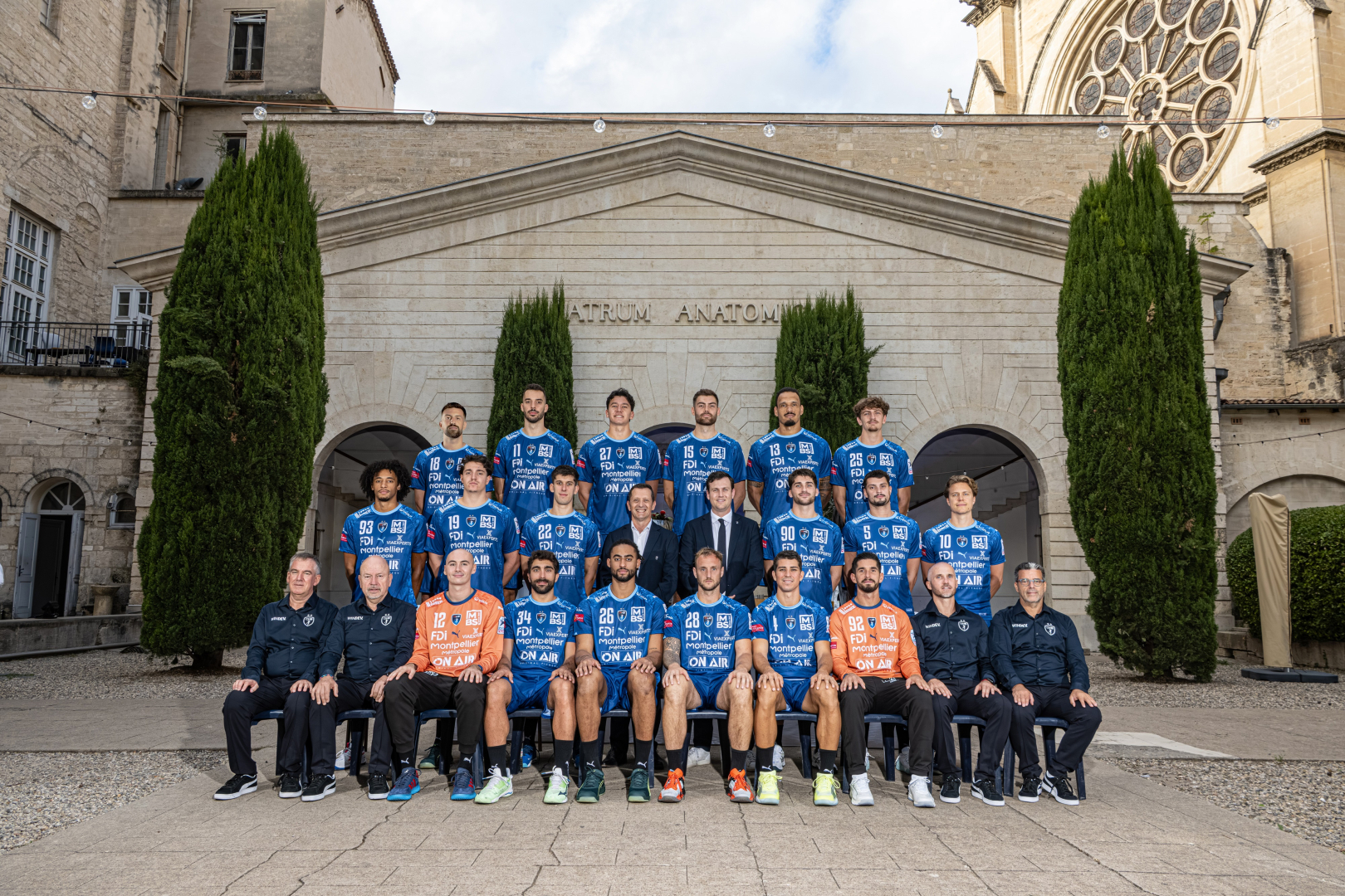 La traditionnelle photo d'équipe de début de saison