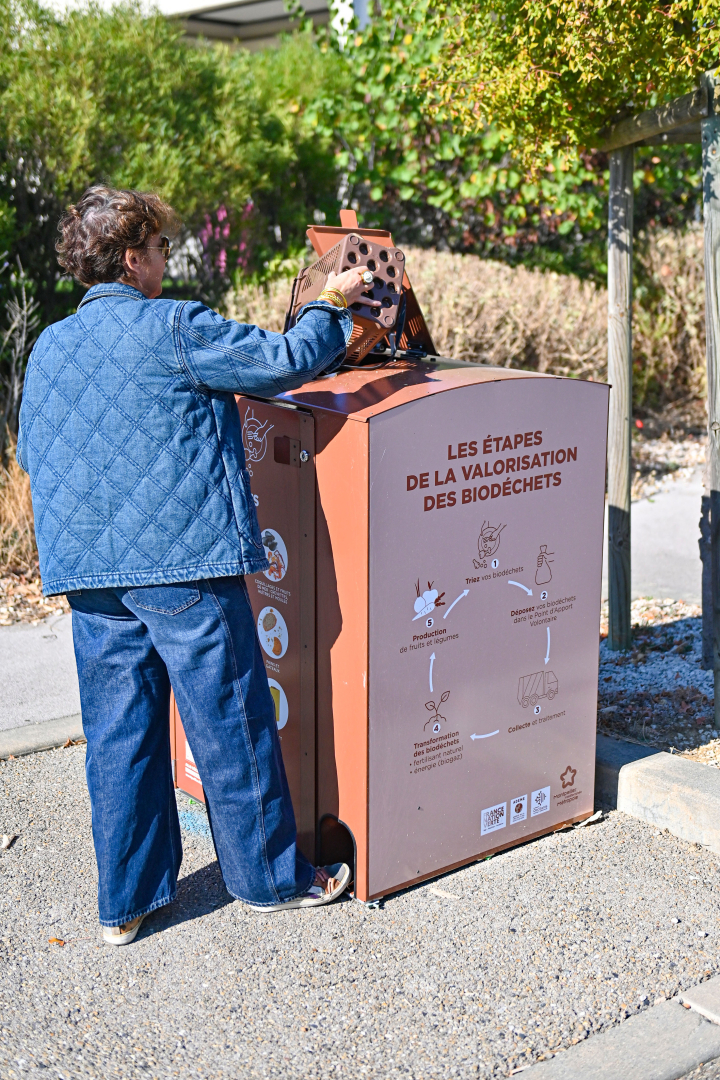 Bornes biodéchets
