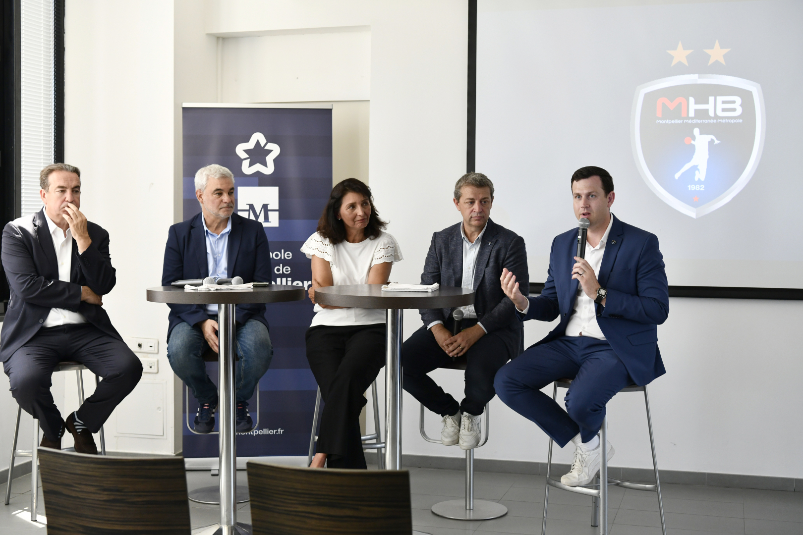 conférence de presse MHB Féminin