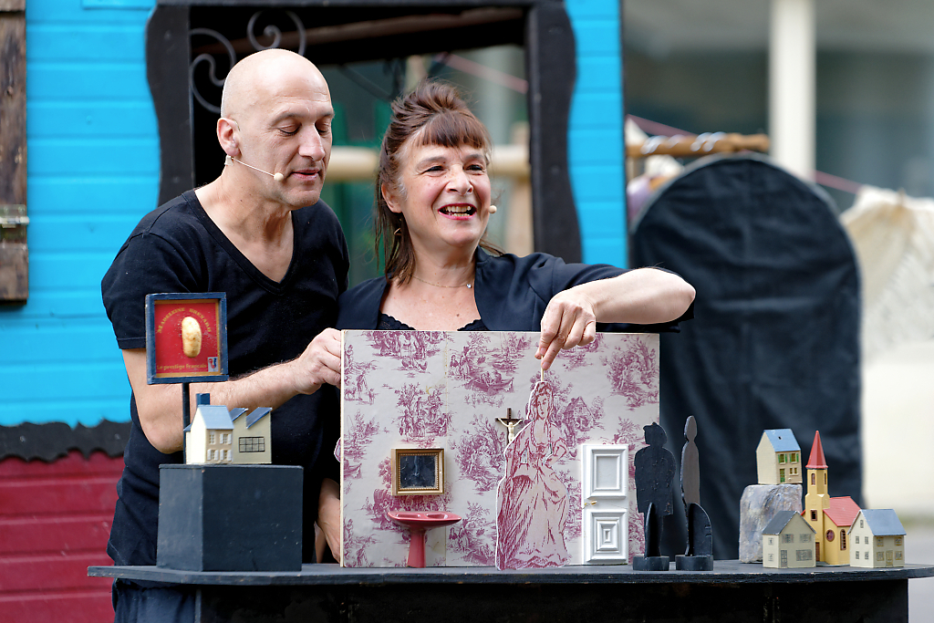  « Josette et Mustapha » par la Cie La Cour singulière, c’est à 17h au festival Les Pas Sages (à l’acte) à Lavérune