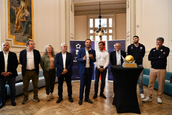 Discours de Michaël Delafosse pour félciiter les champions de France