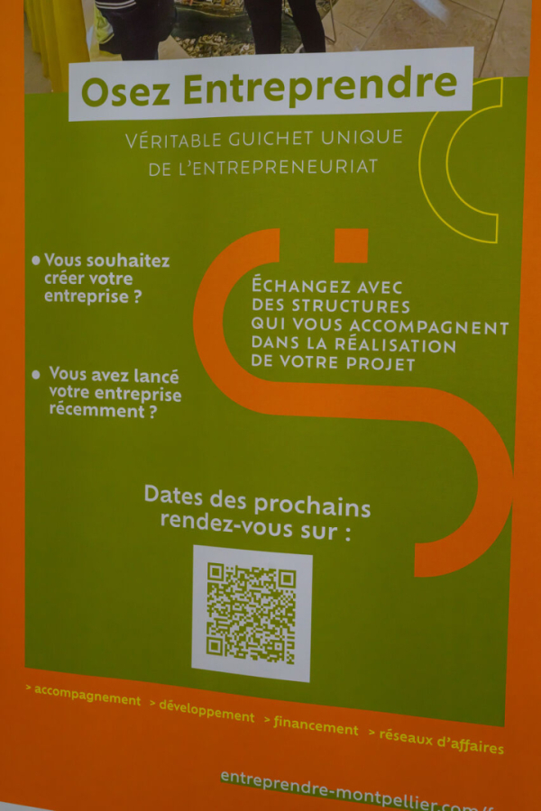 affiche Osez Entreprendre 