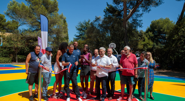Terrain de basket 3x3
