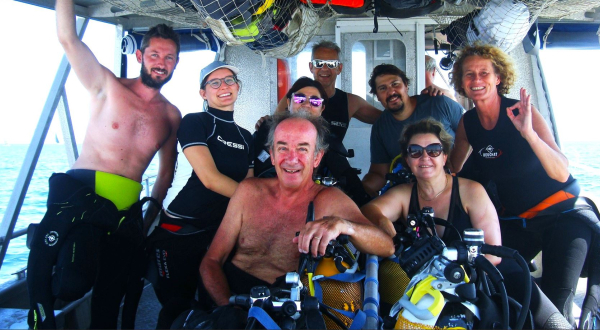 Sortie plongée vers les Aresquiers avec le Club Objectif Bleu